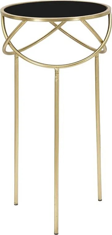 Stolik Kawowy VKH593, Złoto, 40x40x80 cm, Kendra Home