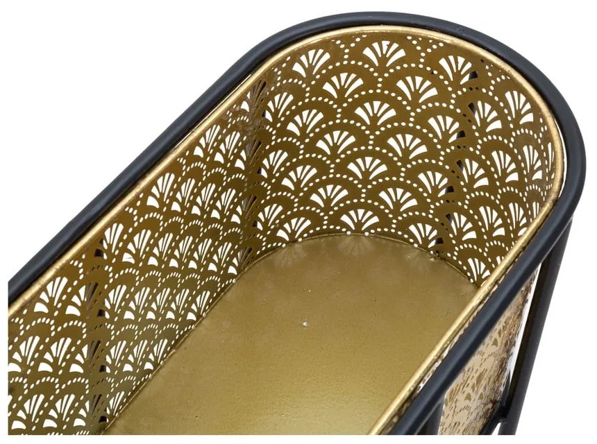 Metalowy kwietnik Oval – Mauro Ferretti