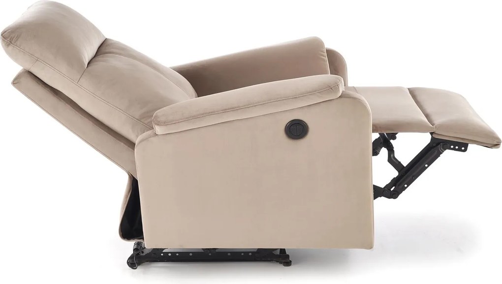 Fotel rozkładany elektrycznie Crocus Halmar