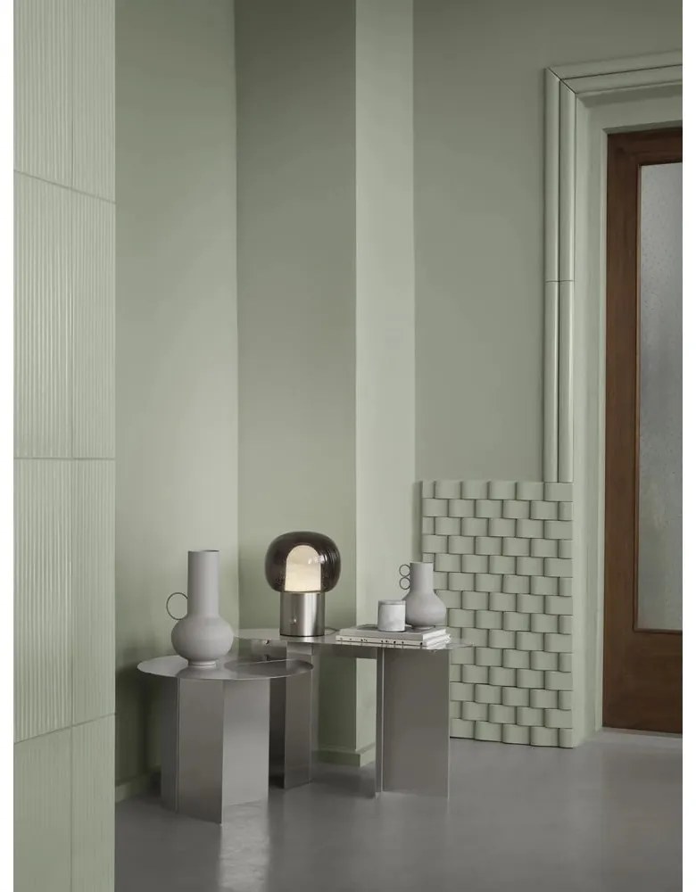Okrągły stolik ze stali nierdzewnej ø 50 cm Oru – Blomus