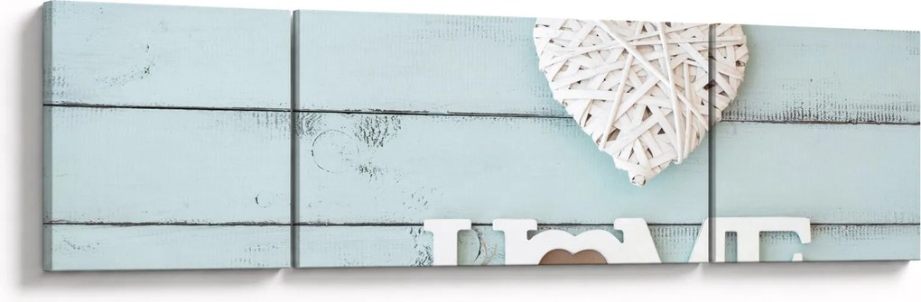 Obraz - I love home (170x50 cm)
