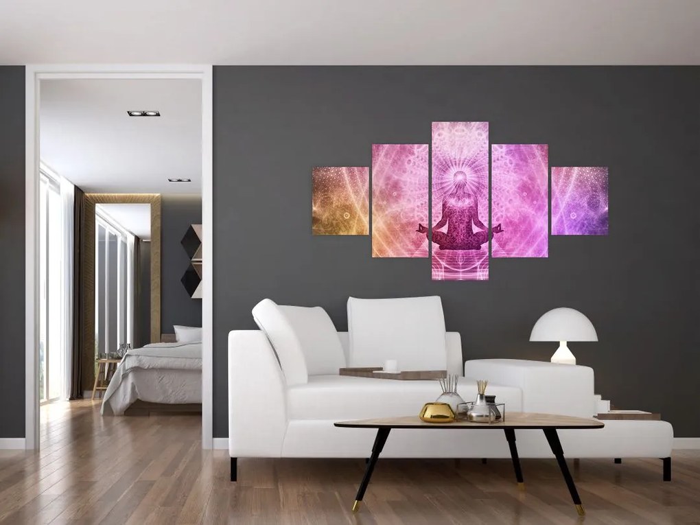 Obraz medytacji (125x70 cm)
