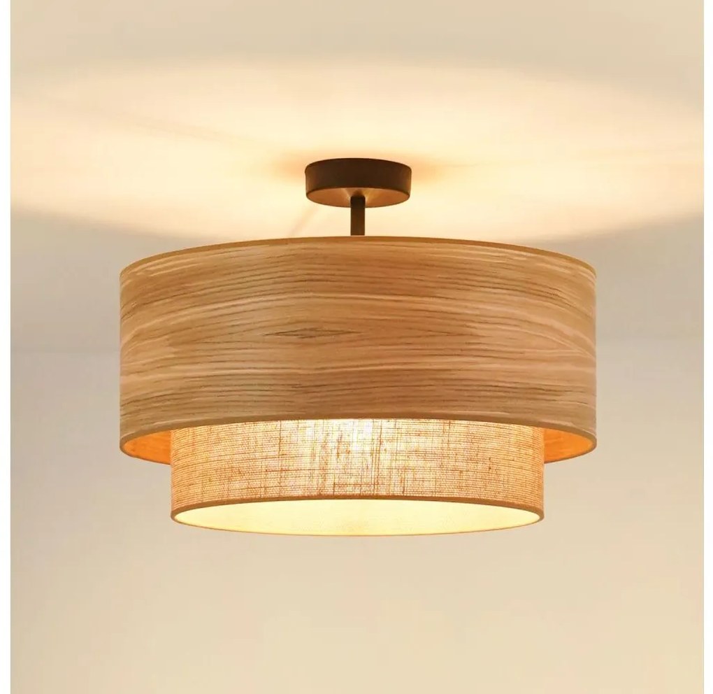 Brilagi - Lampa sufitowa MONTANA BOHO 1xE27/15W/230V pr. 45 cm brązowa