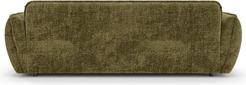 Zielona sofa z tkaniny szenilowej 250 cm Nelia Big – Ropez