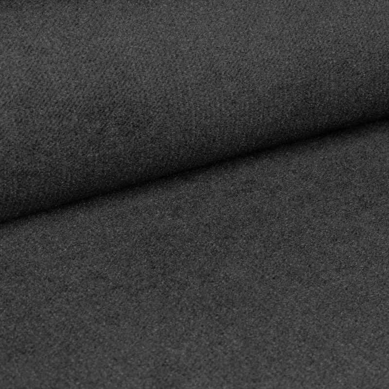 Łóżko tapicerowane COMFINO VELVET z wysuwanym miejscem do spania 120x200 cm, ciemnoszare