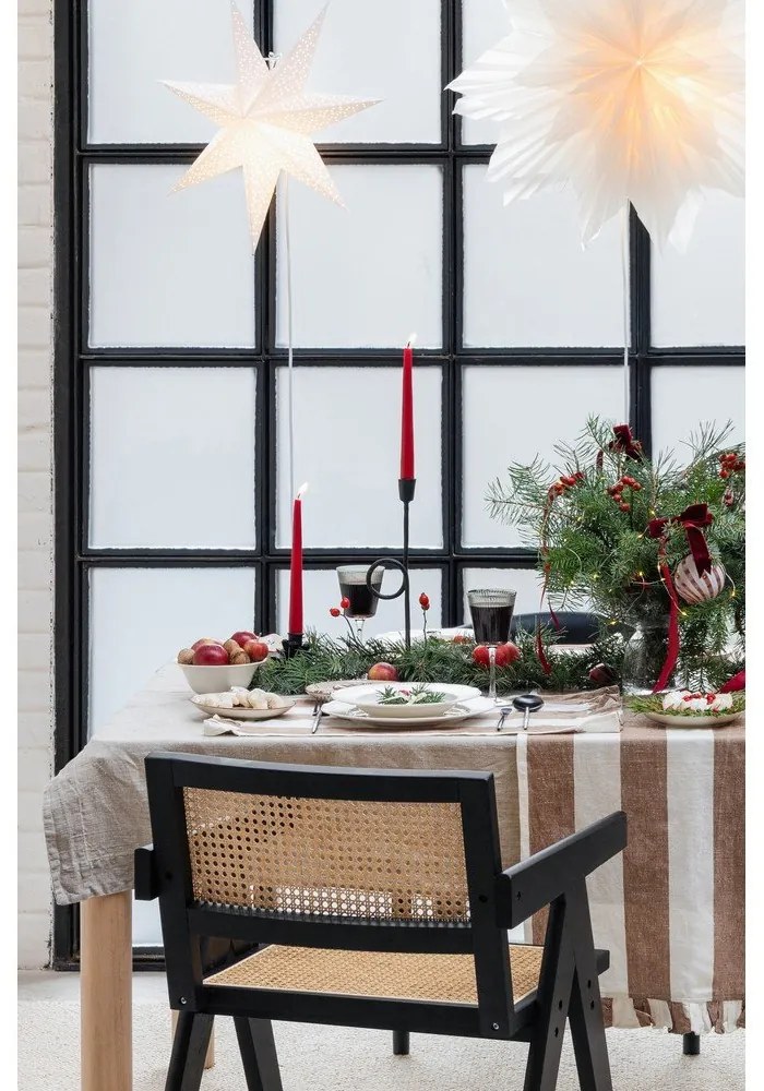 Bieżnik z mieszanki lnu 50x150 cm Maura – Kave Home