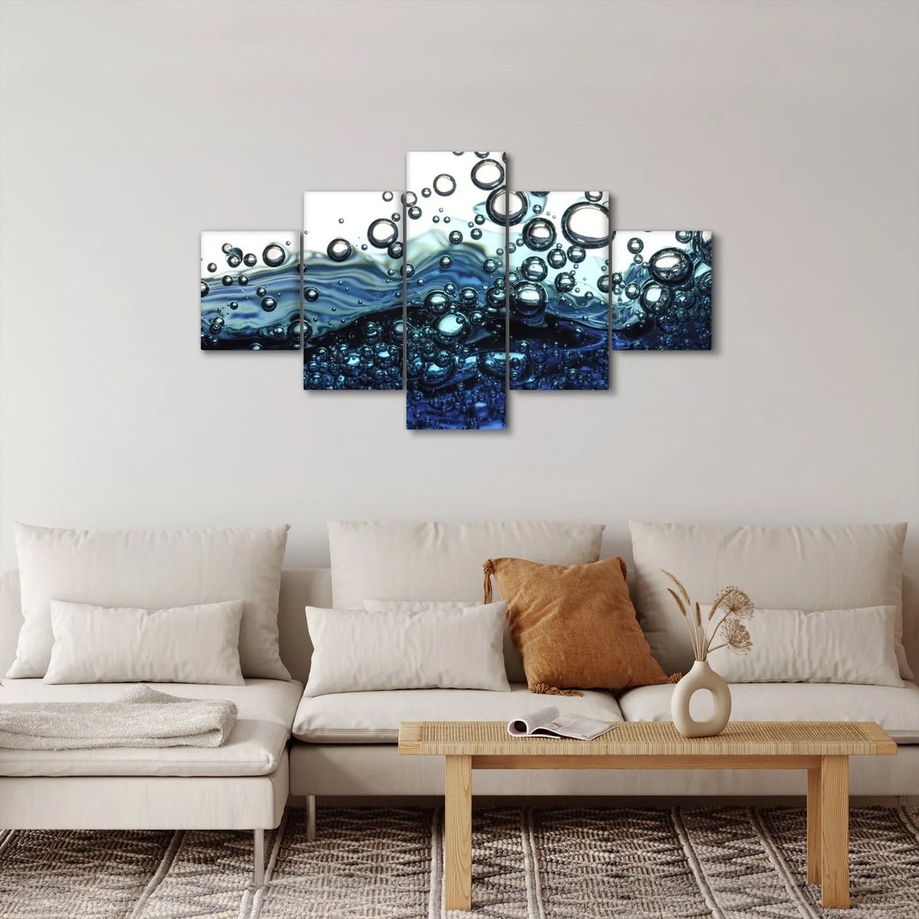 Obraz bąbelków (125x70 cm)