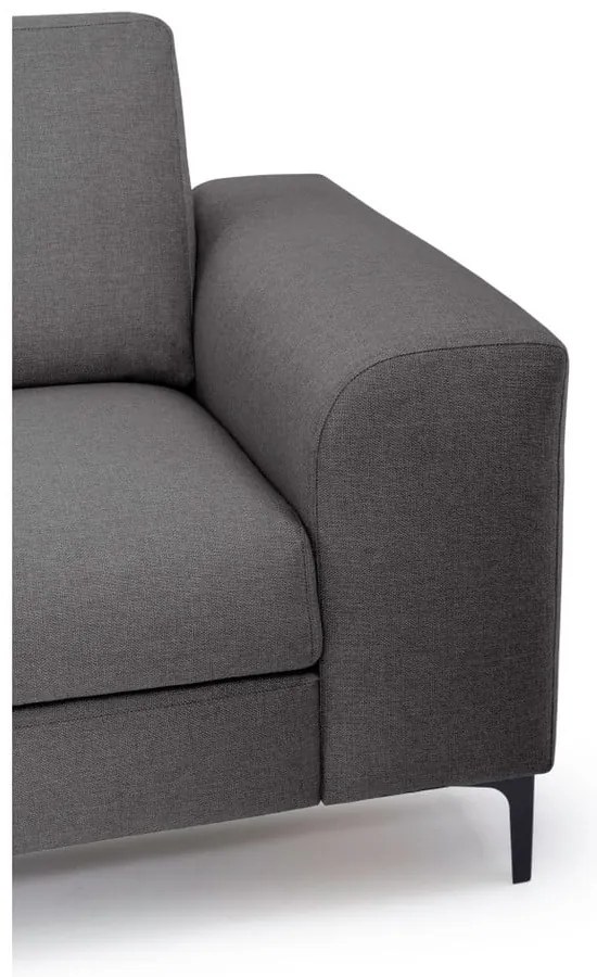 Antracytowa sofa Scandic Henry, 214 cm