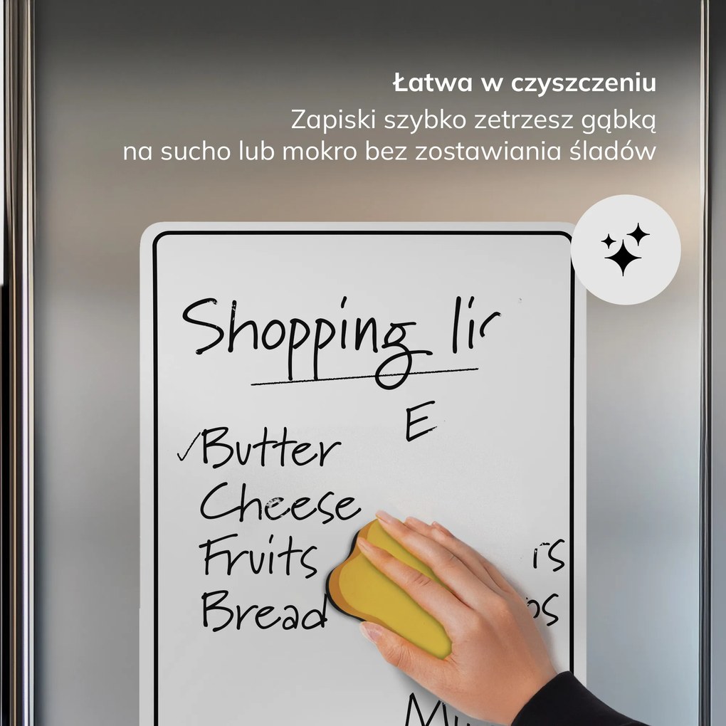 Flipchart magnetyczny duży, 400x800 mm, zestaw 2 szt: MAGNETO