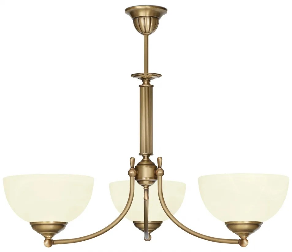 Klasyczny żyrandol mosiężny V-S3A