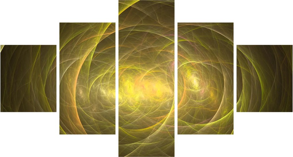 Nowoczesny abstrakcyjny obraz (125x70 cm)