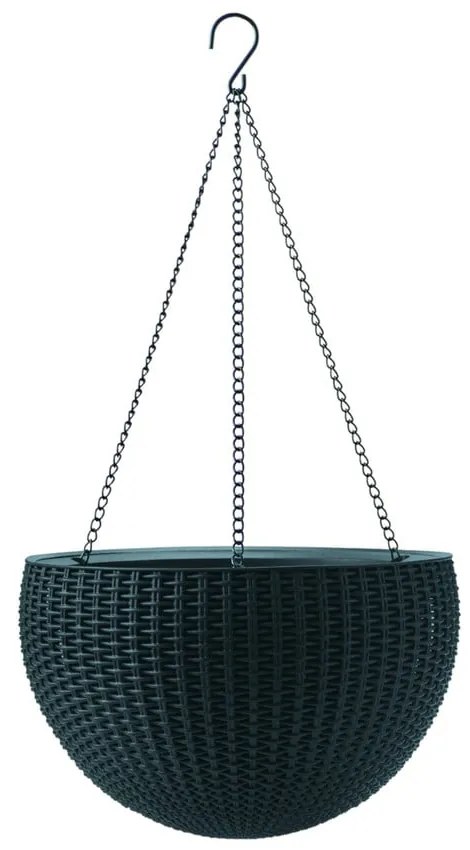 Plastikowa wisząca i ścienna doniczka ø 35 cm Hangingsphere – Keter