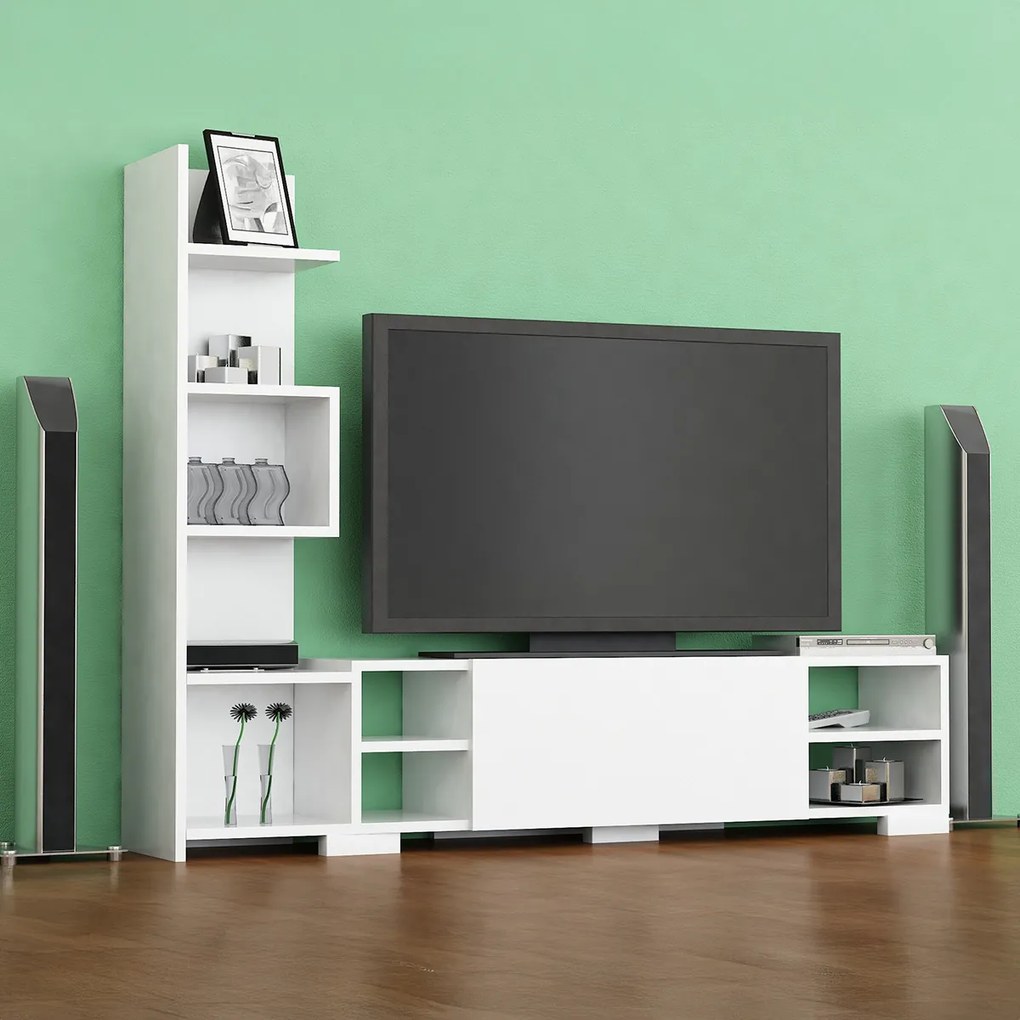 Stolik pod telewizor Pera White