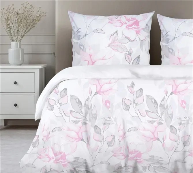 Pościel bawełniana Premium Bielbaw 160x200 Essa różowa GRENO