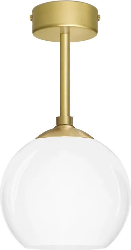 Krótka mosiężna lampa sufitowa G-S1B