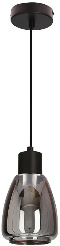 Nowoczesna wisząca lampa wisząca z bezbarwnym kloszem - 4X D202 D5-C19