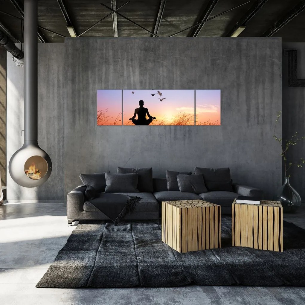 Obraz - Medytacja (170x50 cm)