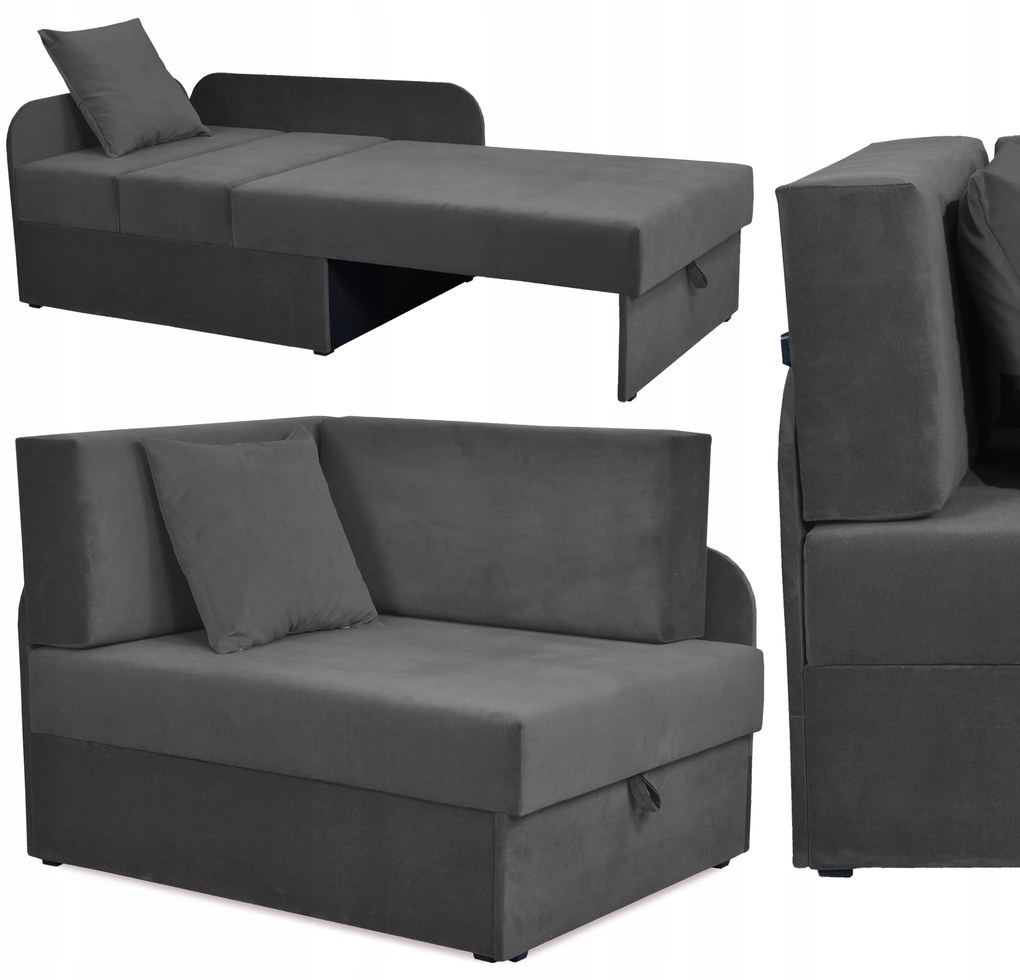 Sofa rozkładana tapczan narożnik kanapa dla dziecka Family Meble Denis