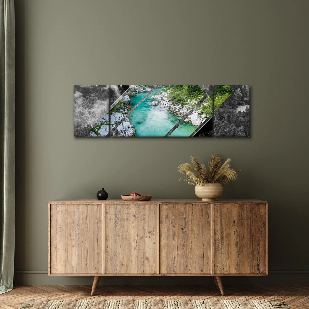 Obraz - Dzika przyroda (170x50 cm)