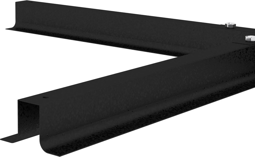 Outsunny Stelaż do parasola Stojak do parasola Krzyżowy stopa, odporny na warunki atmosferyczne, 100 x 100 x 75 cm, Czarny