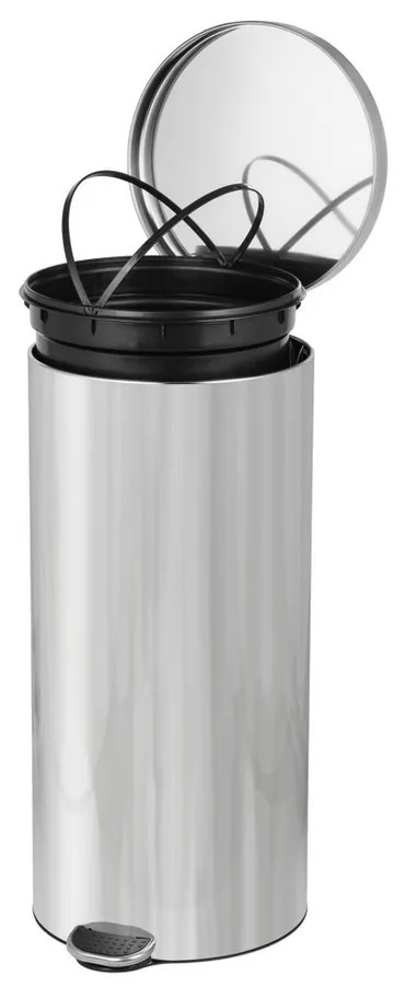Alda Kosz na śmieci z pedałem Soft Close FreedomFresh 30 l, stal nierdzewna błyszcząca, 30 l