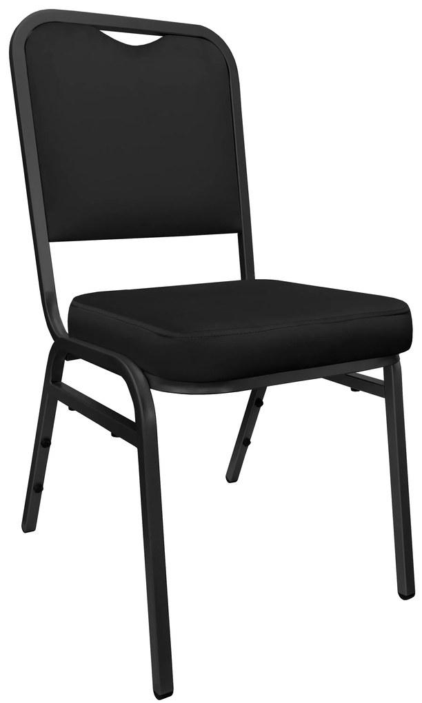 Krzesło Marco tkanina Welur bankietowe konferencyjne stelaż metalowy