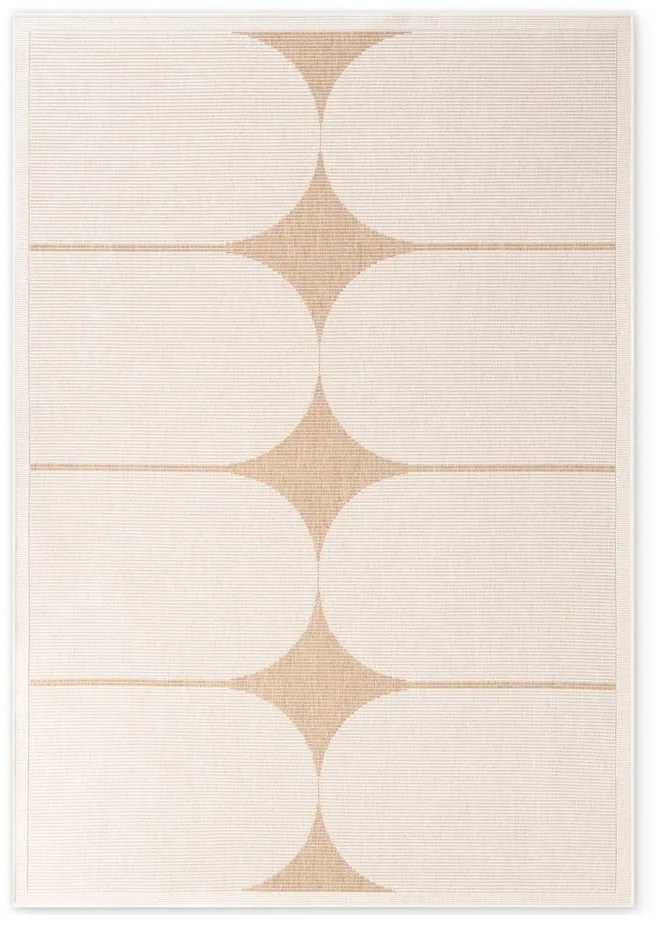 Dywan odpowiedni na zewnątrz w beżowo-śmietankowym kolorze 160x230 cm Duet Bowen – NORTHRUGS