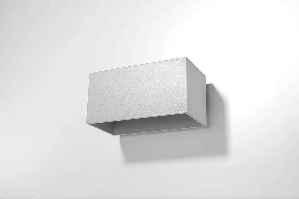 Kinkiet QUAD MAXI szary