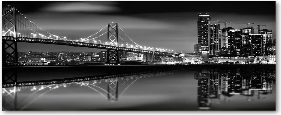 Foto obraz akryl San Francisco nocą