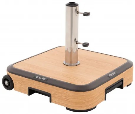 ALU WOOD TROLLEY 50kg - mobilny stojak na kółkach