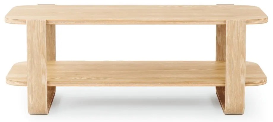 Stolik z drewna eukaliptusowego 55x109 cm Bellwood – Umbra