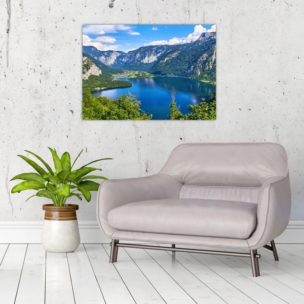 Obraz - Hallstätter See, Hallstatt, Austria (70x50 cm)