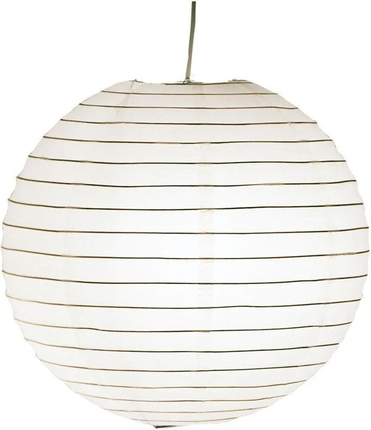 Biały abażur ø 40 cm Paper – Trio