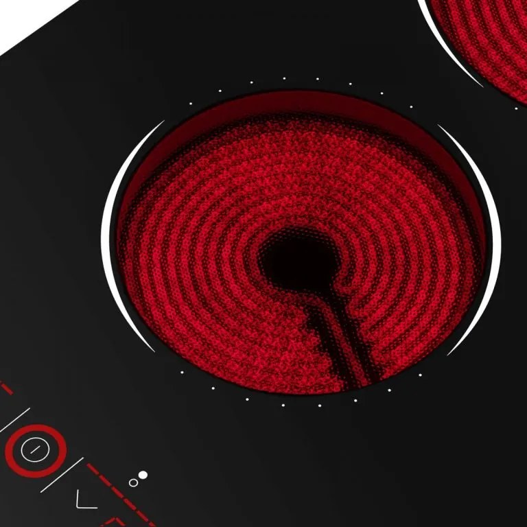 JAGO Płyta szklano-ceramiczna, 1200/1800 W