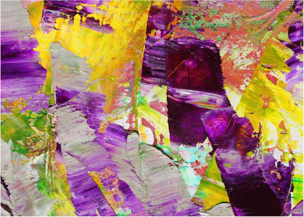 Obraz abstrakcji - malarstwo (70x50 cm)