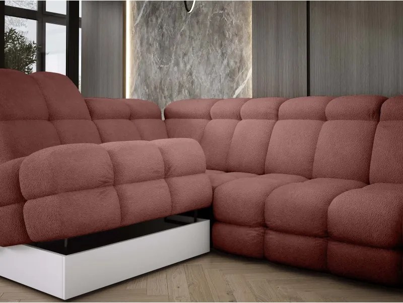 Narożnik TOLLO L z elektryczną regulacją siedziska WERSAL