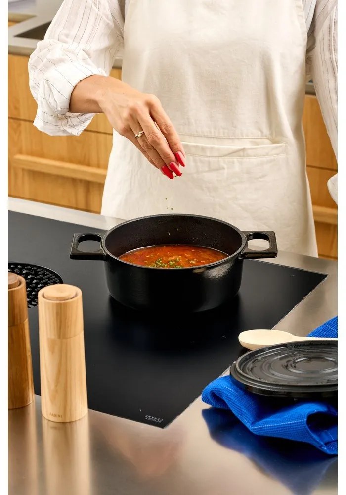 Garnek żeliwny z pokrywką odpowiedni na indukcję 2 l Mattia 3.0 – FABINI