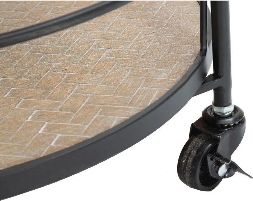 Metalowy barek na kółkach 41,5x40 cm Arex – Mauro Ferretti