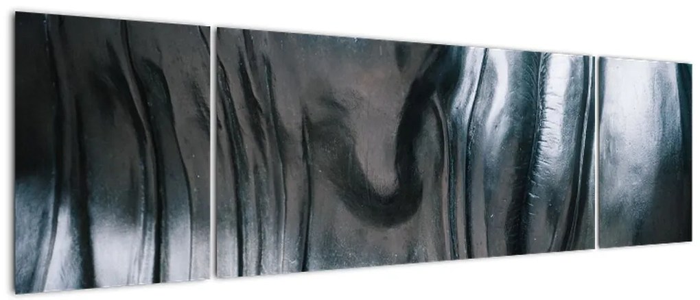 Obraz - Twarz ze stali (170x50 cm)