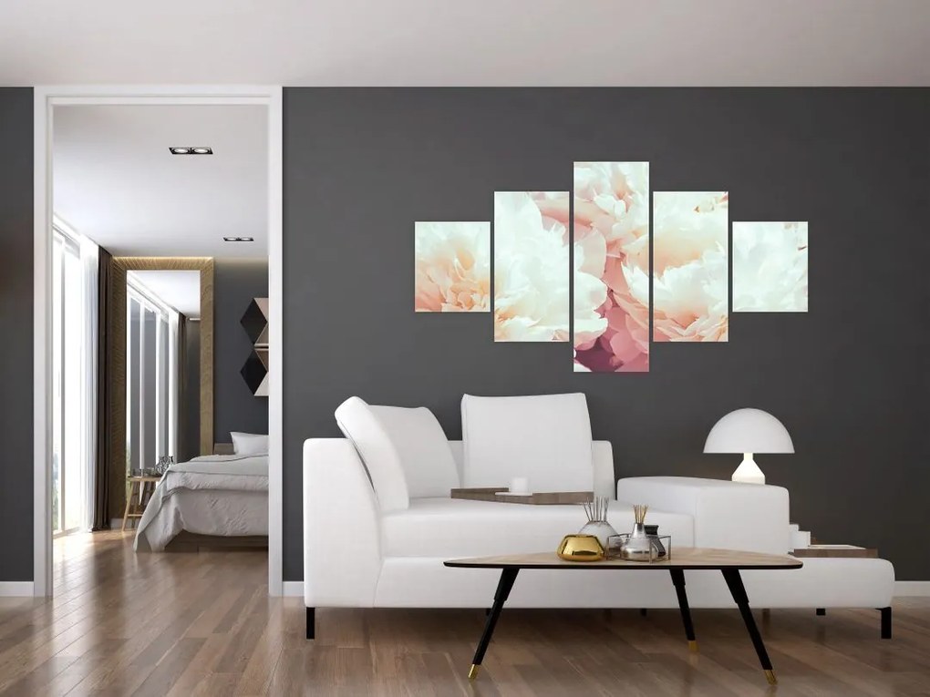 Obraz kwiatów (125x70 cm)