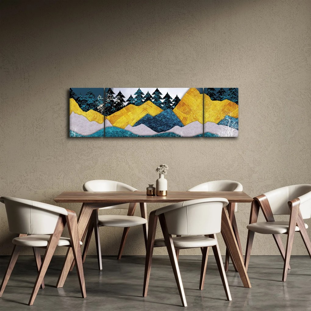 Obraz - Krajobraz polarny (170x50 cm)