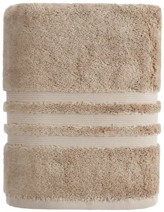 Męski szlafrok SMART w opakowaniu prezentowym z ręcznikiem XL + ręcznik 50x100cm + pudełko Khaki