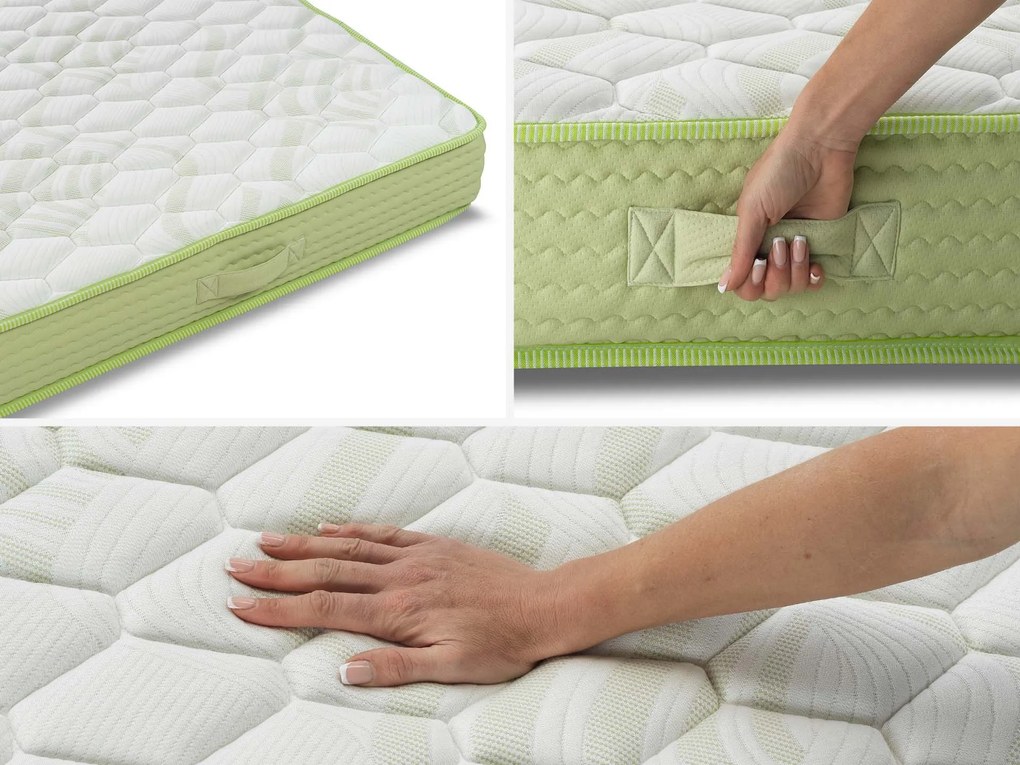 Materac piankowy Aloe Vera+ Memory 18cm 80X190 cm