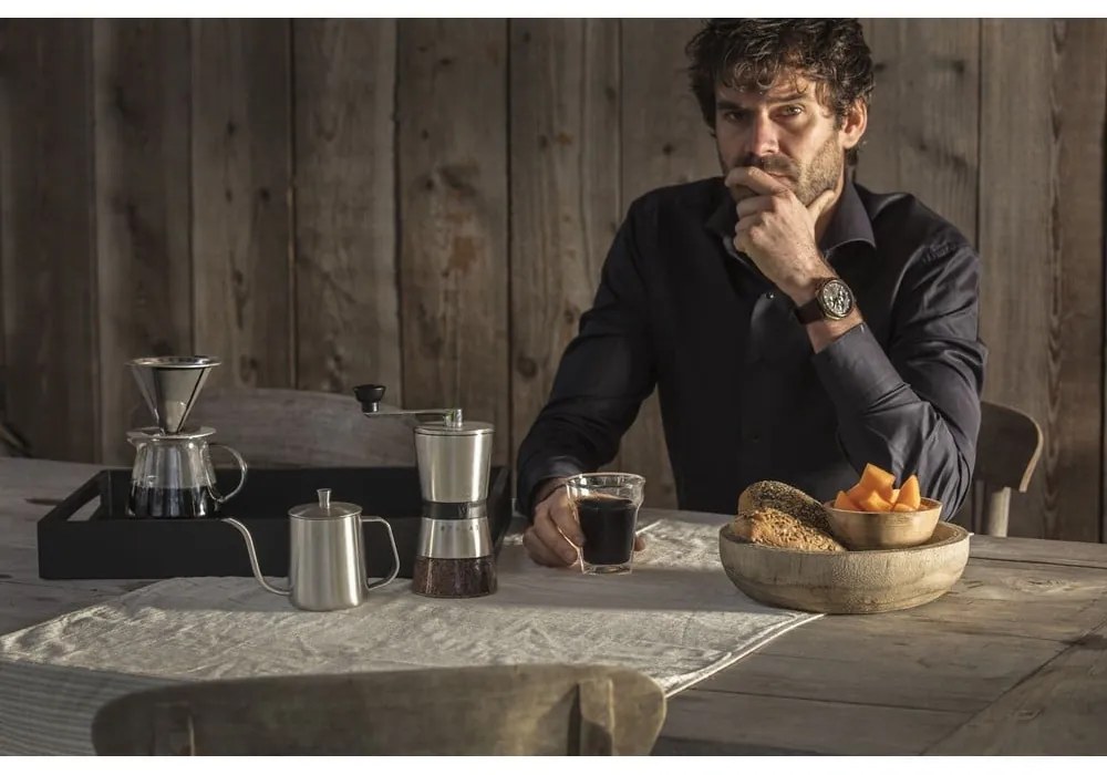 Kawiarka ze stali nierdzewnej w kolorze srebra 500 ml Slow Coffee – Leopold Vienna