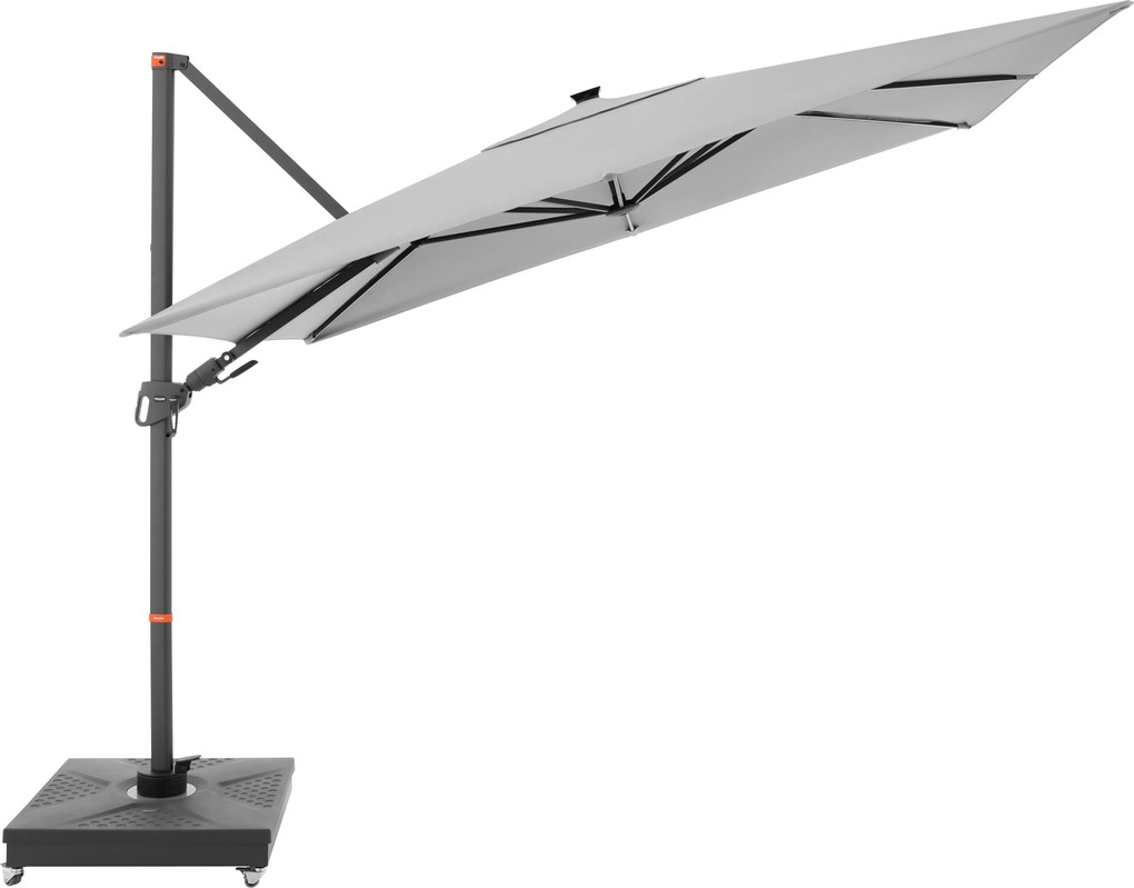 Doppler myZone LED 220 x 300 cm jasnoszara