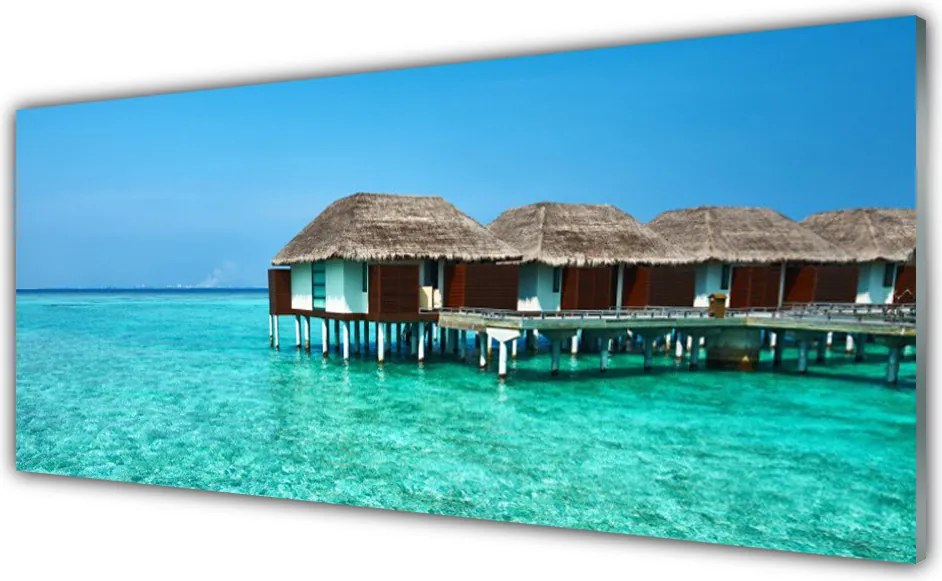 Panel Kuchenny Luksusowy Dom Nad Zatoką