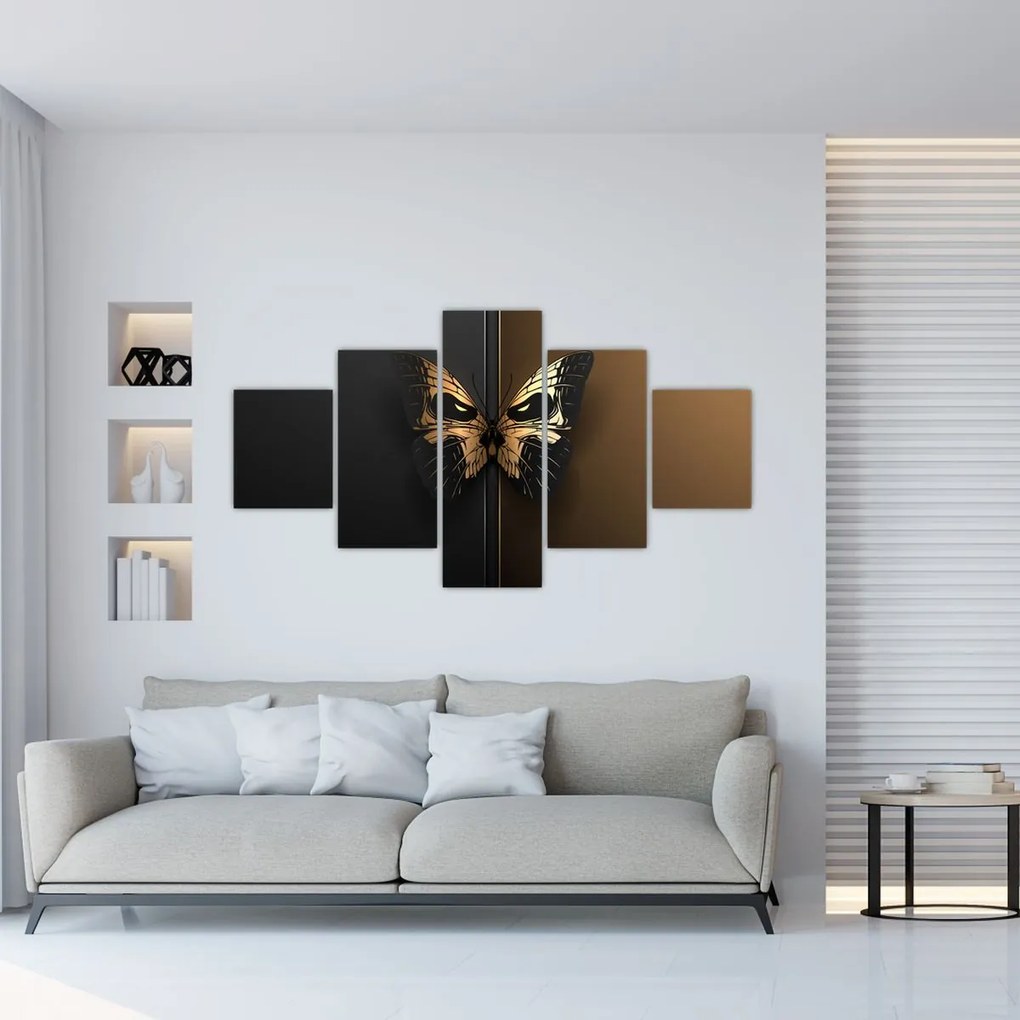 Obraz - Motyl śmierci (125x70 cm)