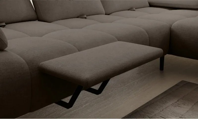 Narożnik FALCAO S układ L Prawostronny z funkcją RELAX w ktaninie AURORA 06 WERSAL