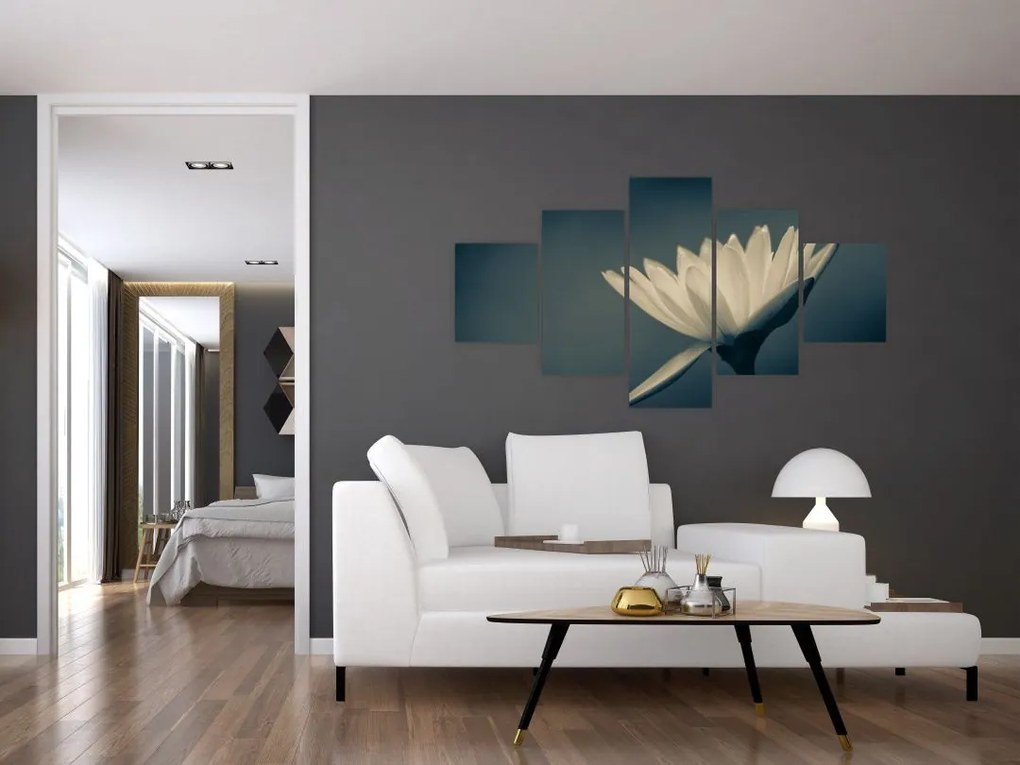 Obraz kwiatu (125x70 cm)