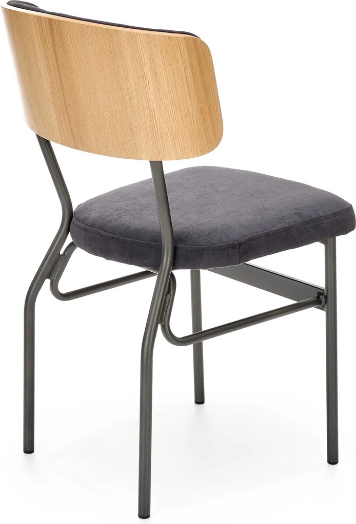 Krzesło Smart z oparciem ze sklejki giętej